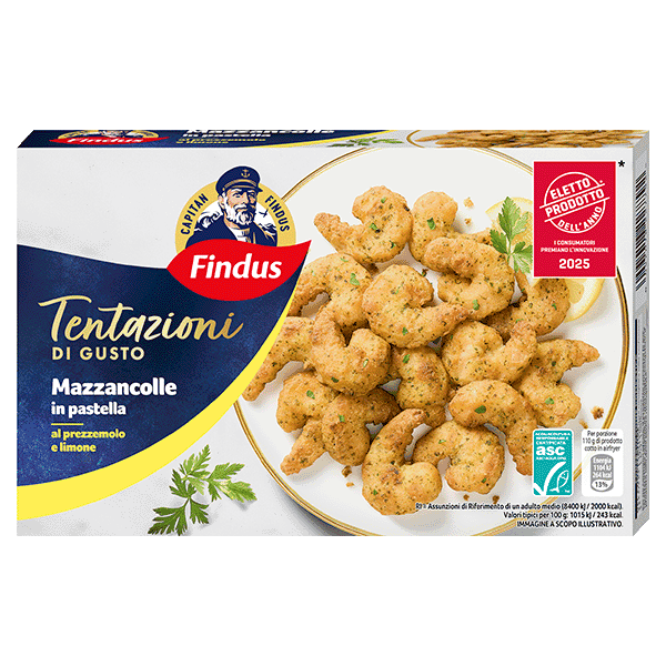 Mazzancolle in pastella - Tentazioni di gusto Findus