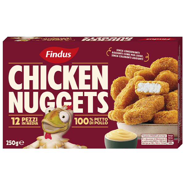 chicken nuggets - Carletto Findus