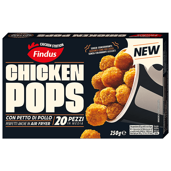 chicken pops - Chicken station Carletto Findus