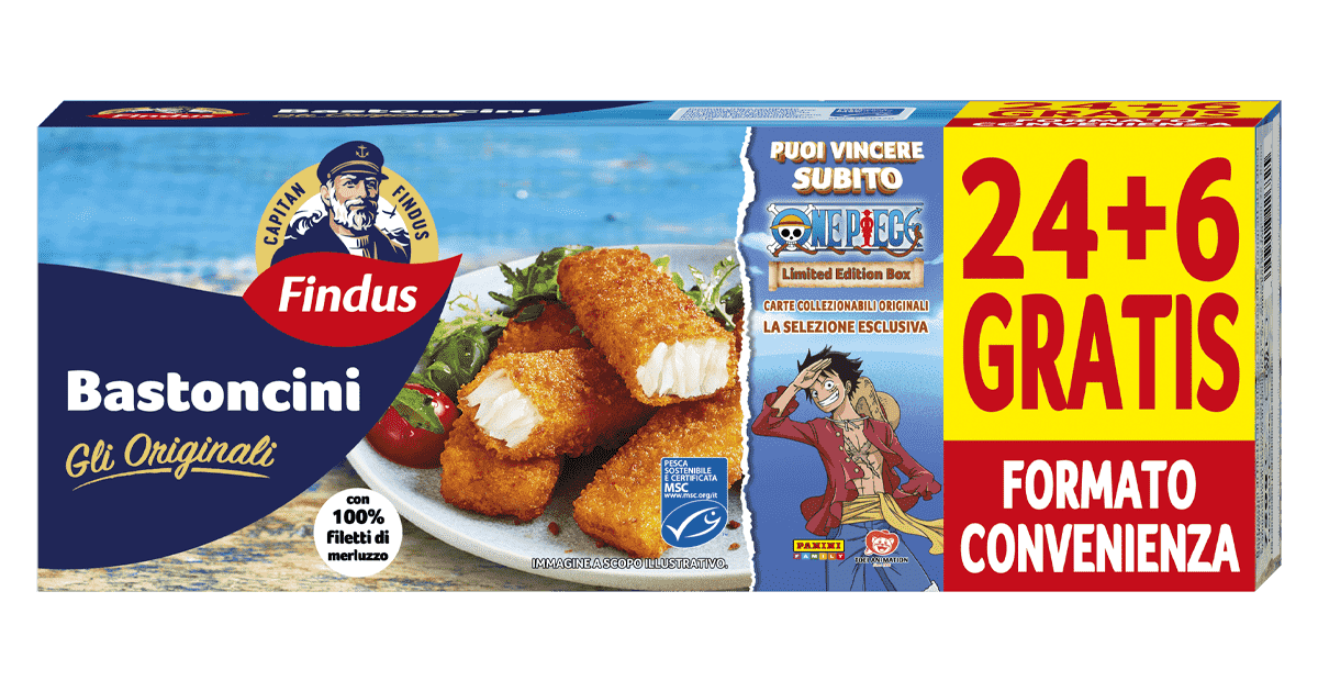 bastoncini findus 30 pezzi