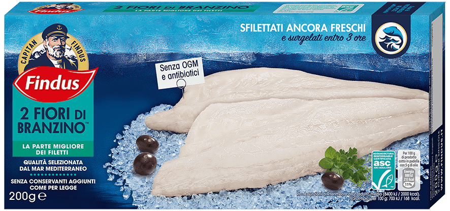 Fiori di Branzino - branzino surgelato