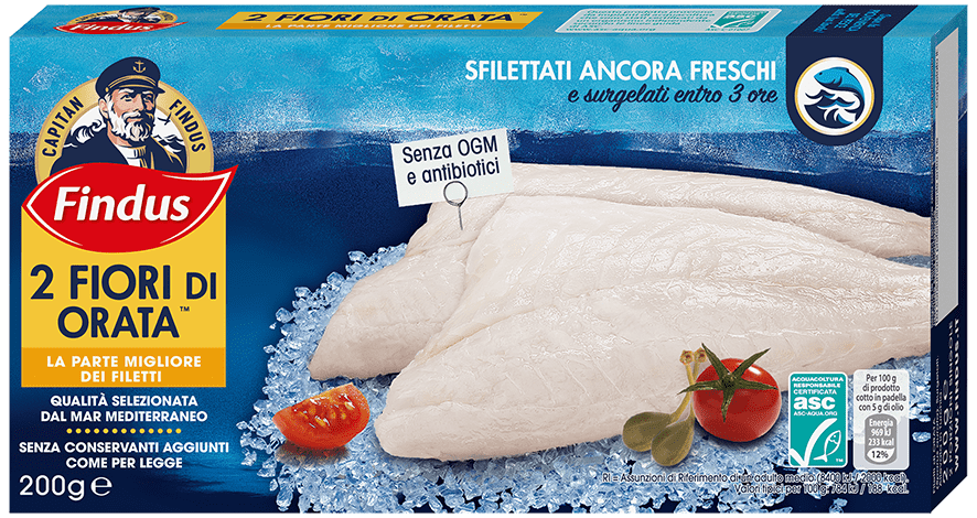 Fiori di Orata - orata surgelata