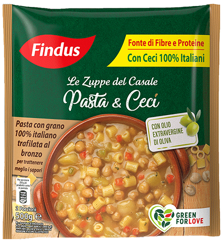 Zuppa Pasta e Ceci - Zuppe Findus