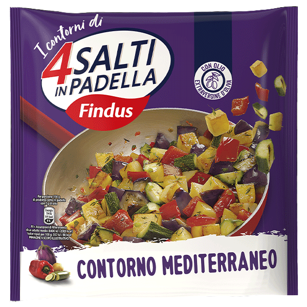 Contorno mediterraneo 4 Salti in Padella Findus