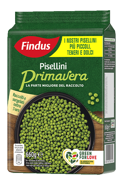 Findus pisellini primavera