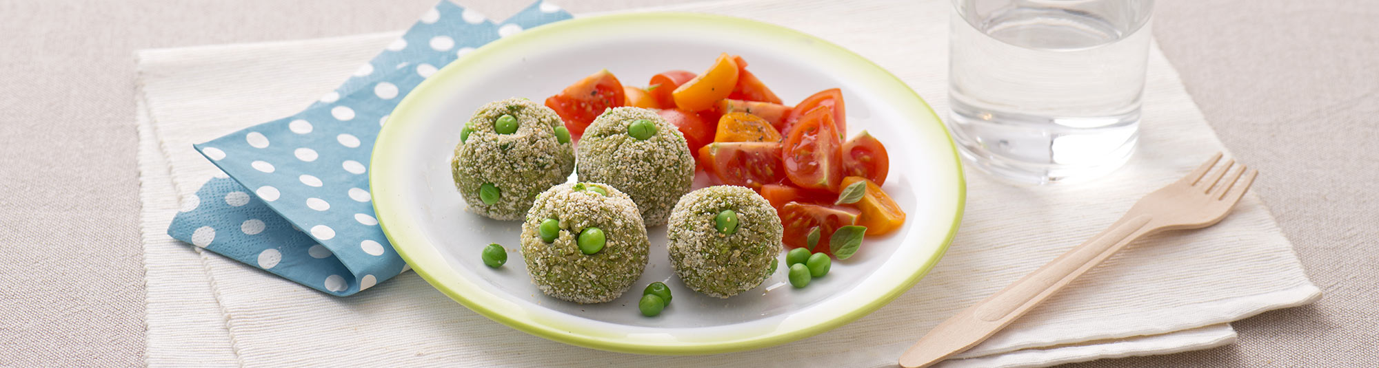 Ricetta Polpette di quinoa e piselli - Ricette Findus