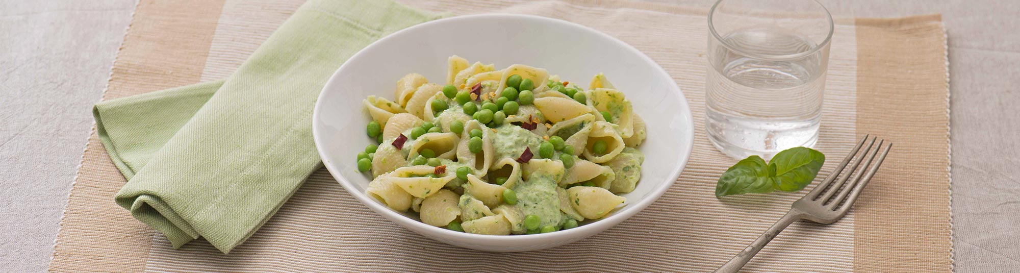 Ricetta Pasta con Piselli, Yogurt e Peperoncino - Ricette Findus