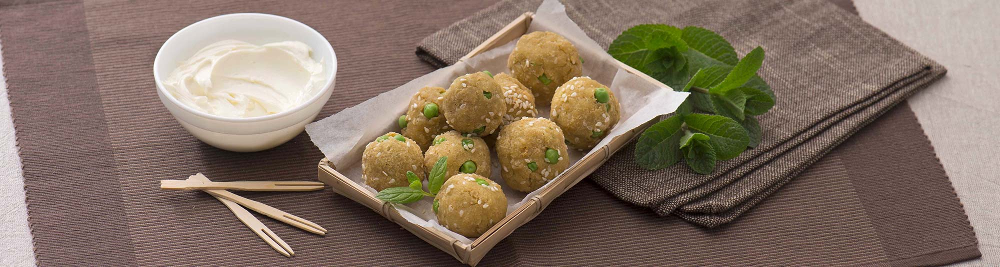 Ricetta Falafel di Piselli alle Erbe - Ricette Findus							
