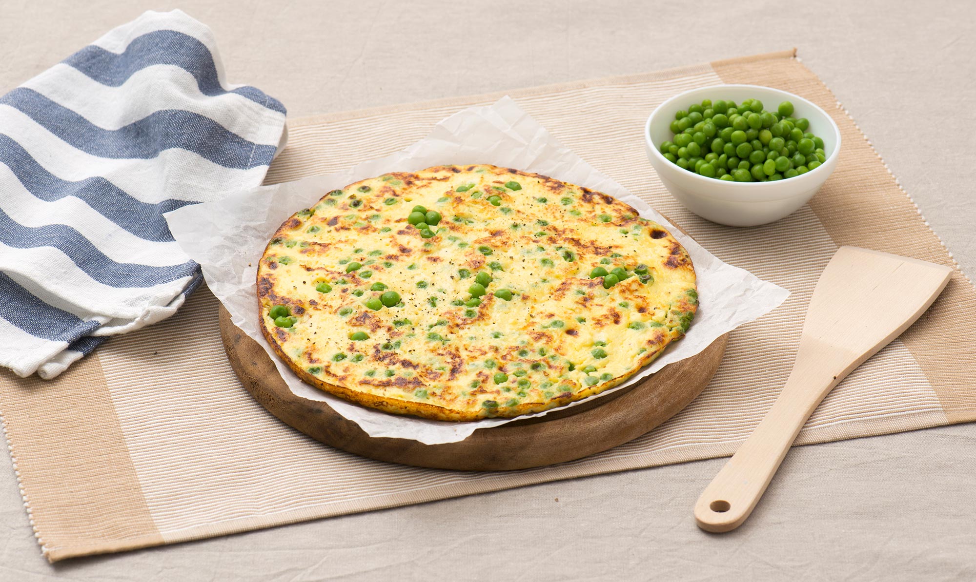 Ricetta Frittata ricotta pisellini - findus