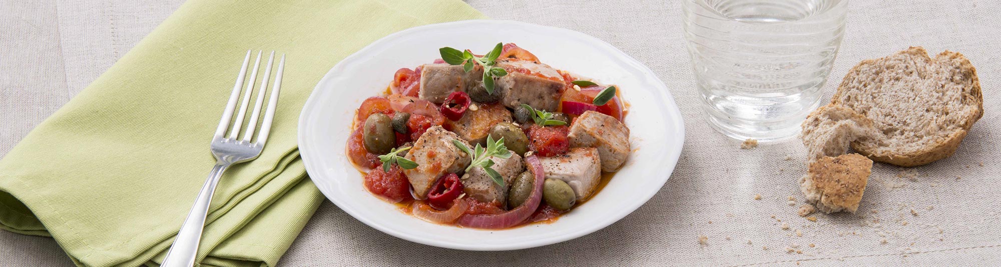 Ricetta Spezzatino di Tonno alla Siciliana - Ricette Findus