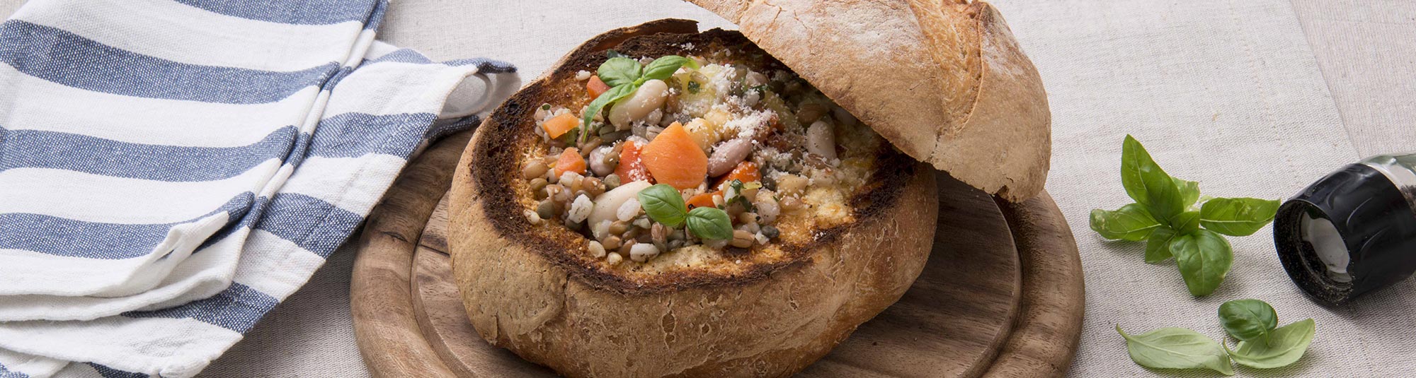 Ricetta Zuppa Tradizionale nel Pane - Ricette Findus