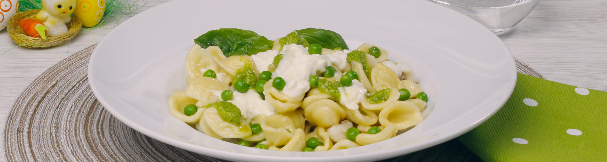Ricetta Orecchiette alla rana pescatrice con pesto di Pisellini - Ricette Findus