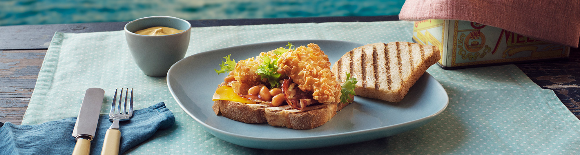Ricetta Fish&Crock on toast con fagioli e cheddar - Ricette Findus