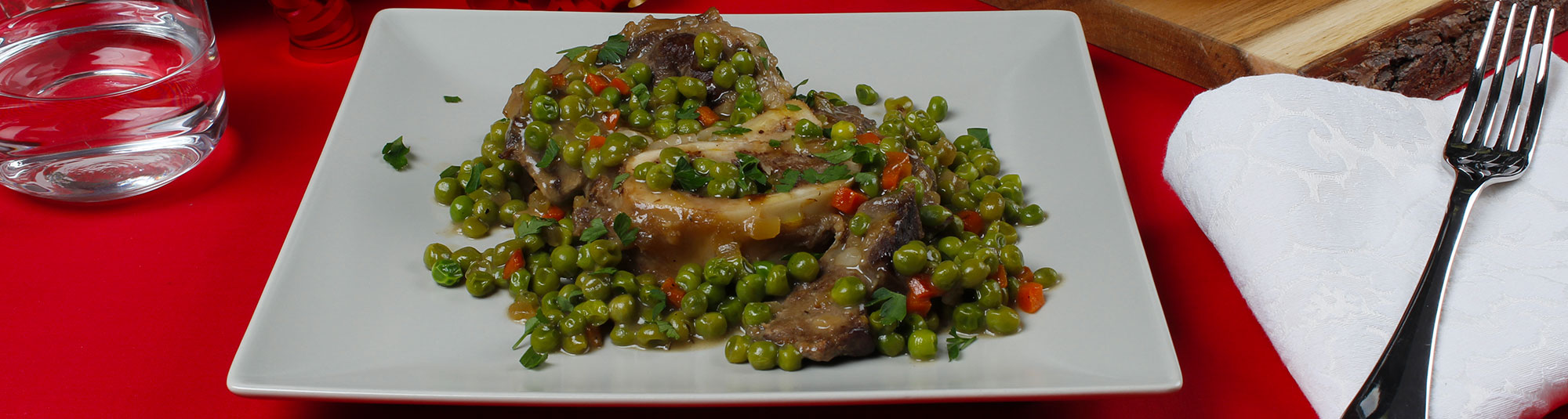 Ricetta Ossibuchi con piselli - Ricette Findus