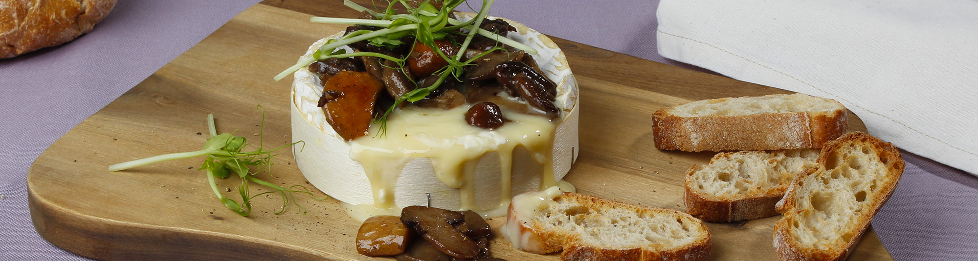Ricetta Camembert fuso con Magia di funghi - Ricette Findus							