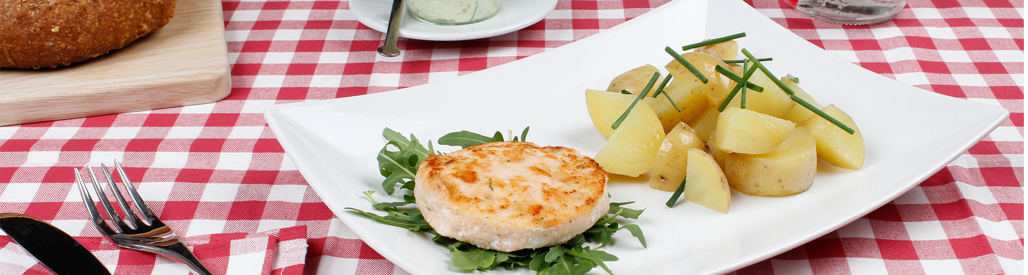 Burger di Salmone con patate novelle - Ricette Findus							