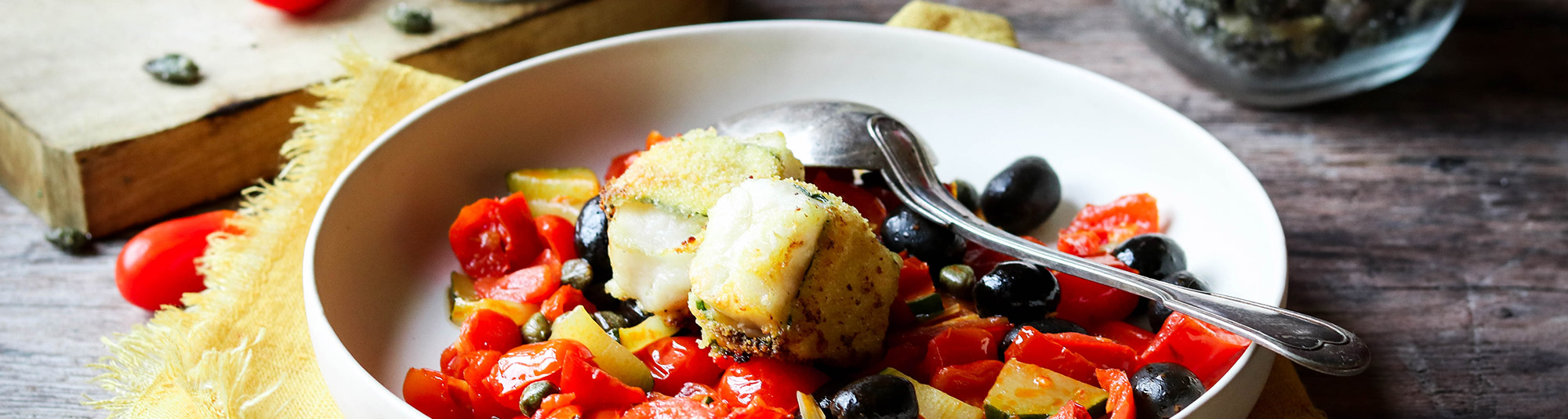 Involtini di Merluzzo con Finta Caponata - Findus