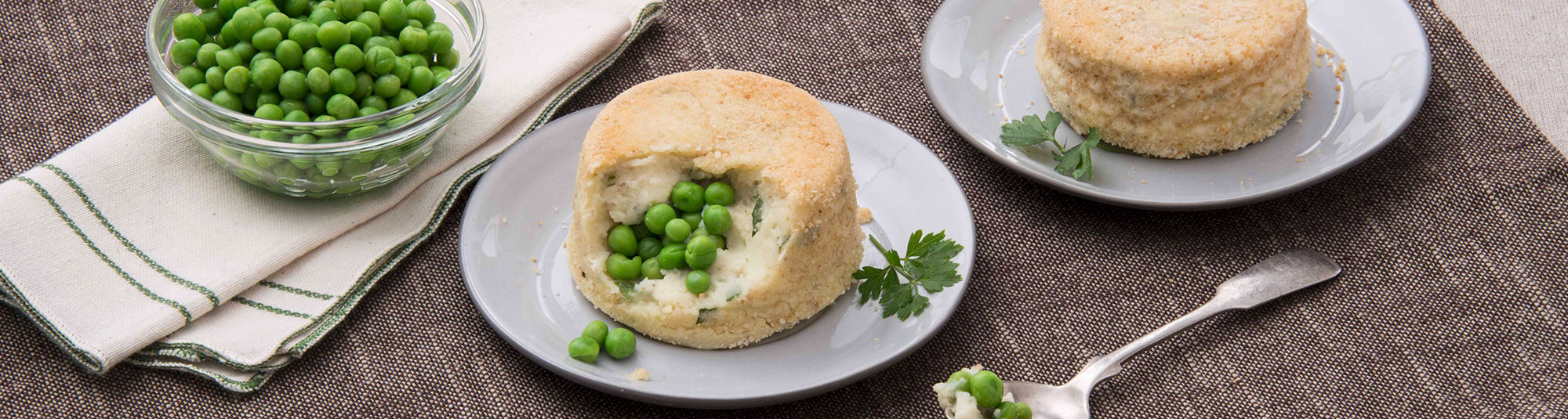 Ricetta Sformatini di Patate e Piselli - Ricette Findus