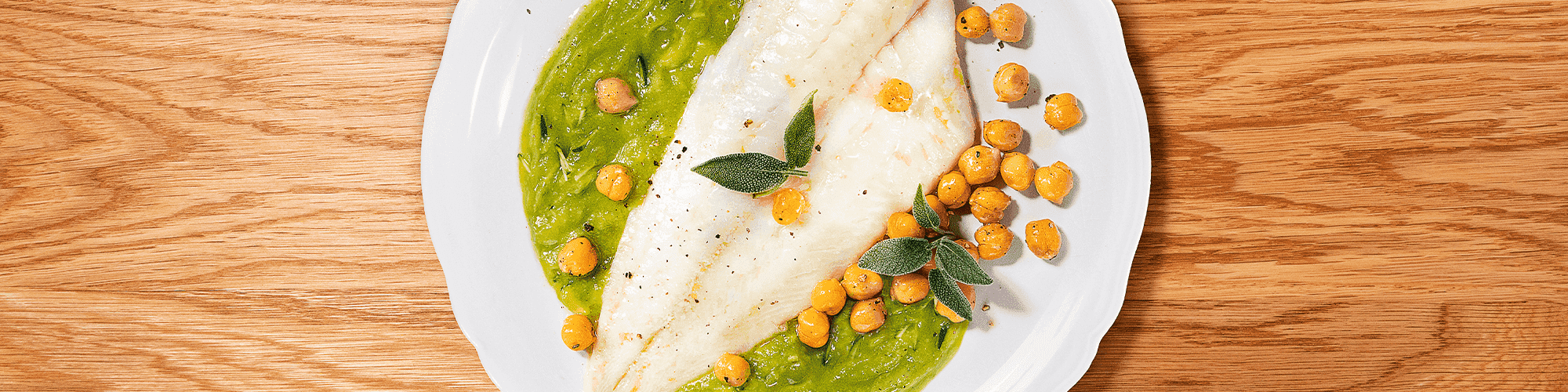 Filetti di Nasello alla Crema di Zucchine e Ceci - Findus