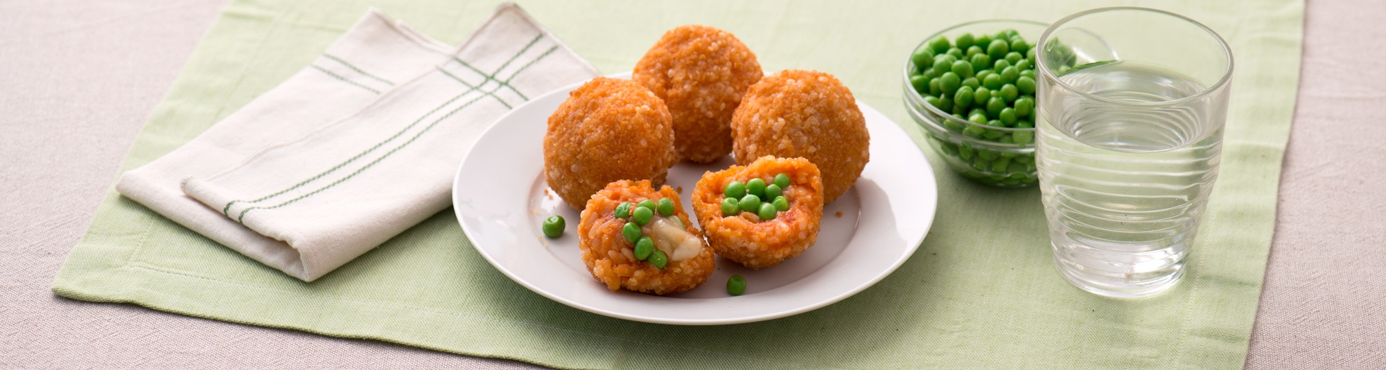 Ricetta Arancini di Riso con Piselli - Ricette Findus