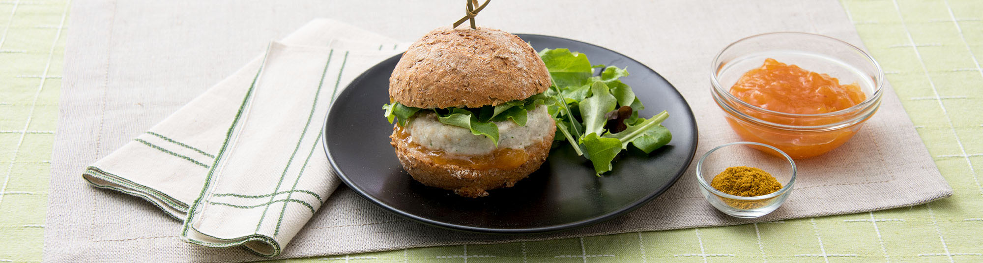 Burger di Merluzzo con curry e mango chutney - Ricette Findus