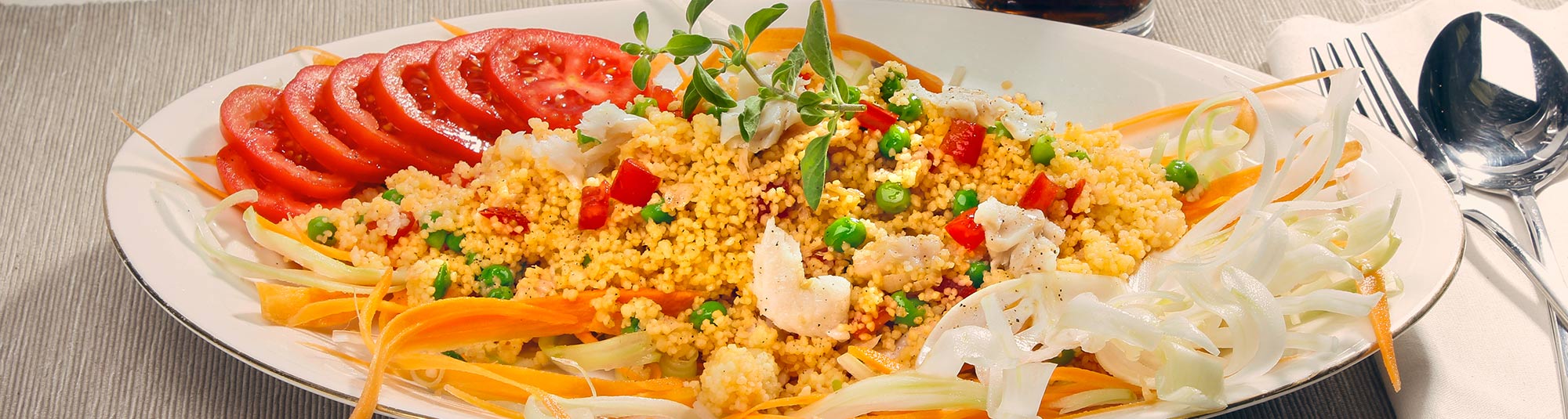 Ricetta Cous Cous con verdure, nasello e piselli - Ricette Findus