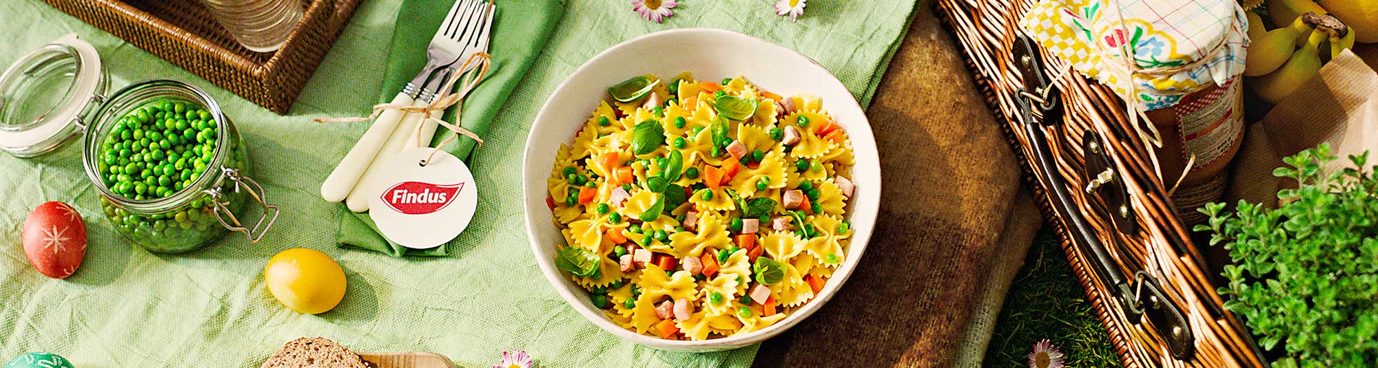 Pasta con Piselli, Prosciutto Cotto e Carote - Ricette Findus