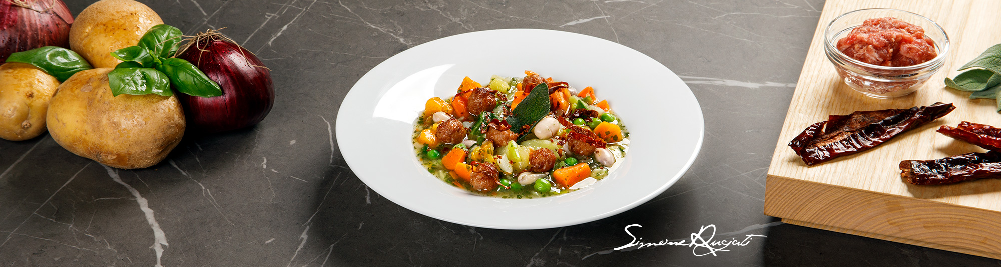 Ricetta Minestrone con luganega e peperoni cruschi - Ricette Findus