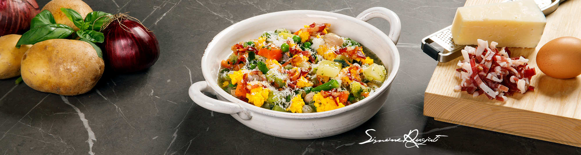 Ricetta Minestrone con guanciale e pecorino - Ricette Findus