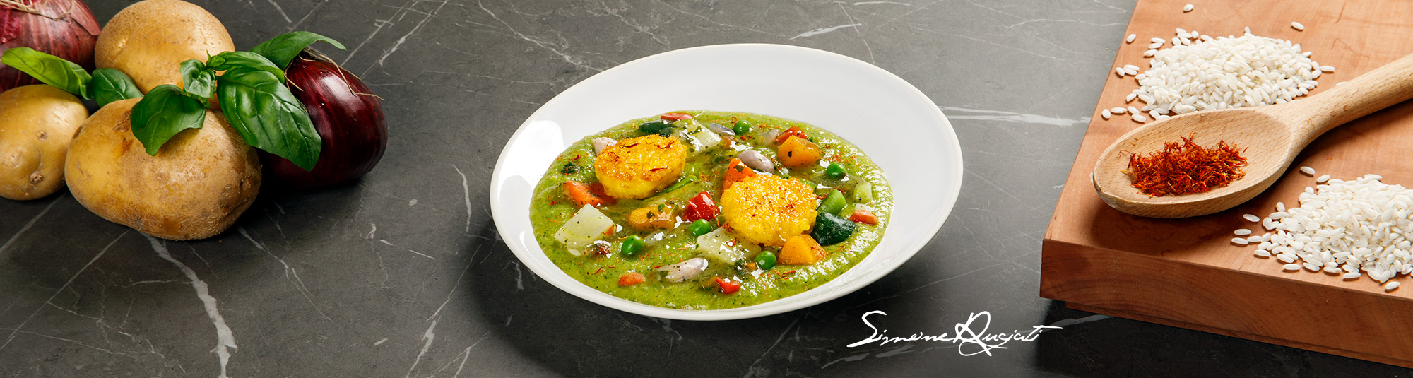 Minestrone Tradizione con Riso Carnaroli e Zafferano - Findus