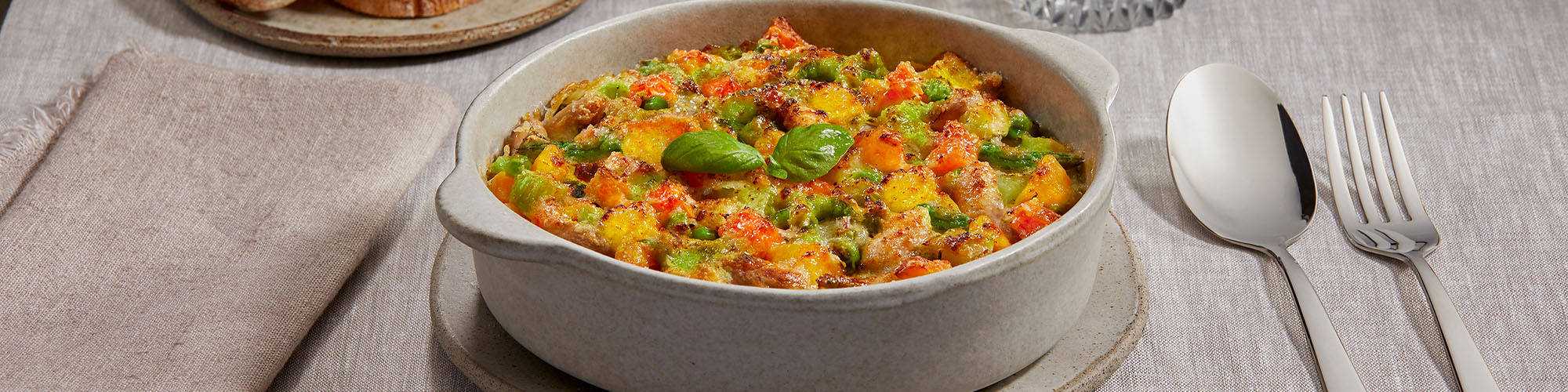 Minestrone Gratinato al Forno