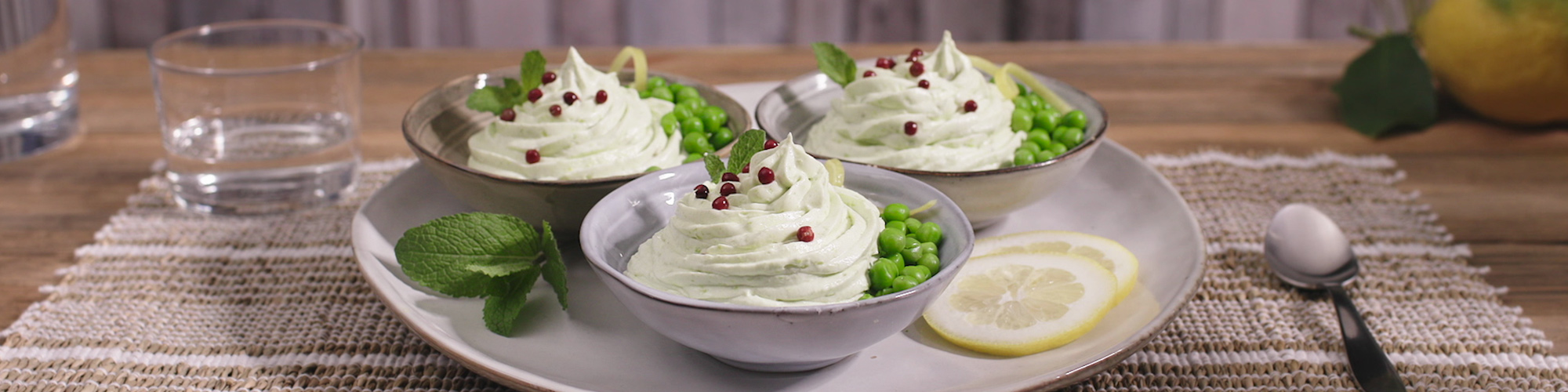 Mousee di Piselli al Limone - Ricetta Findus
