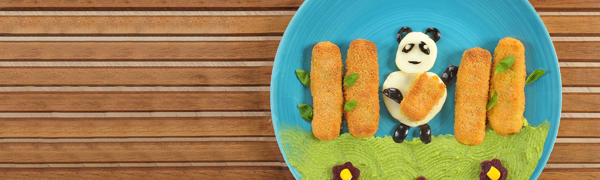 Bastoncini di Verdure con mozzarella e piselli – ingredienti e preparazione