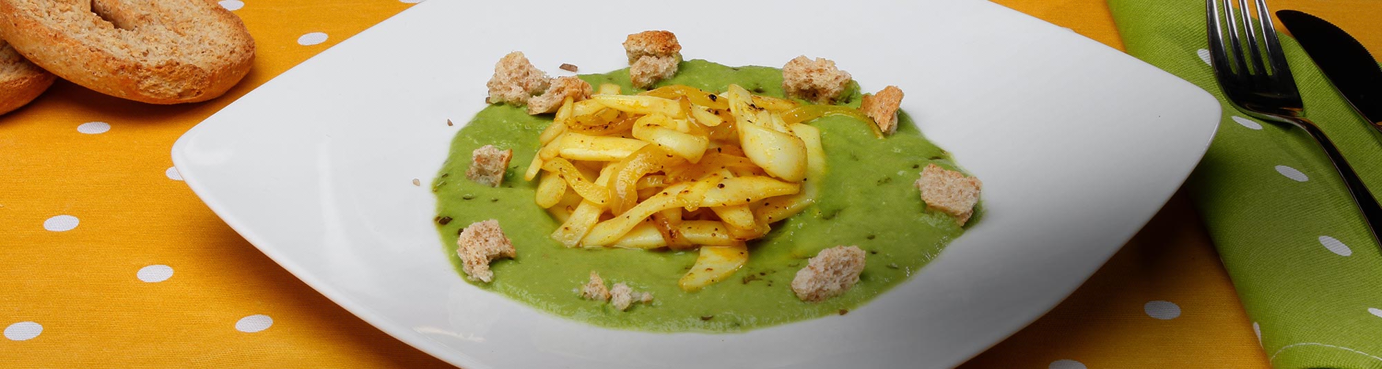 Ricetta Seppie con Crema di Piselli al Limone - Ricette Findus