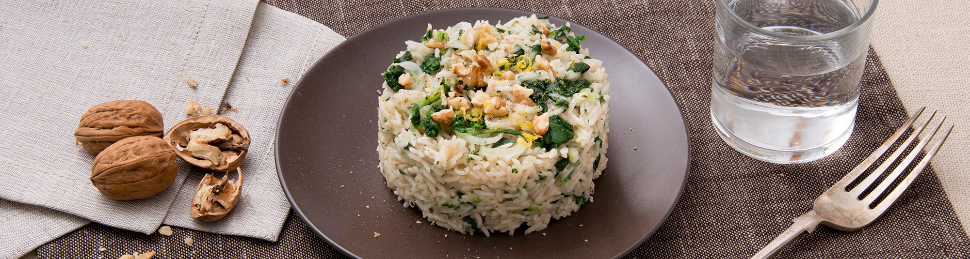 Ricetta Riso con Spinaci e Noci - Ricette Findus							