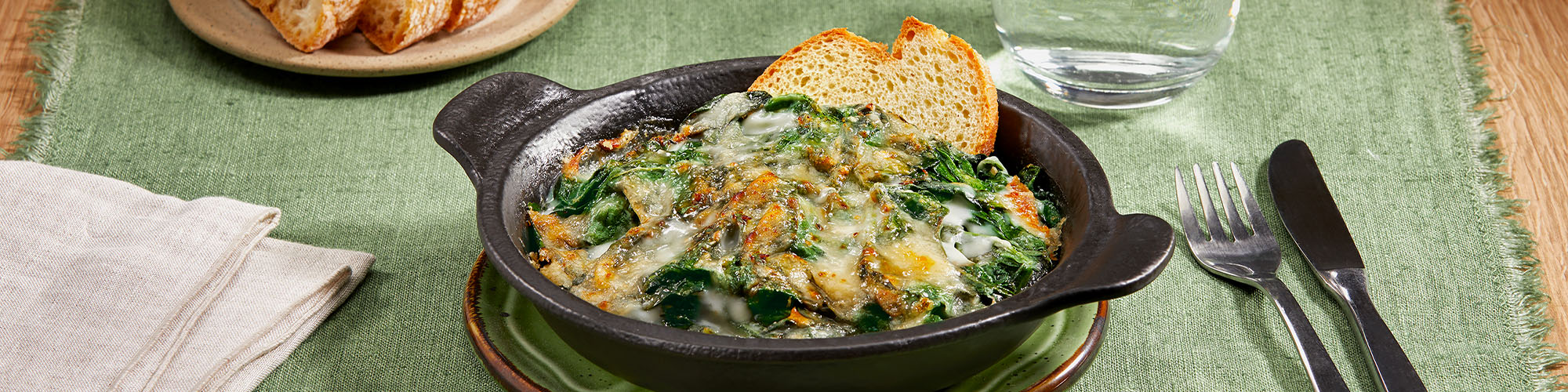 Spinaci Gratinati al Forno