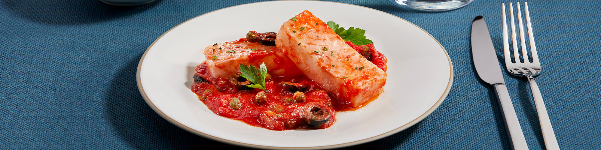 Nasello alla Pizzaiola