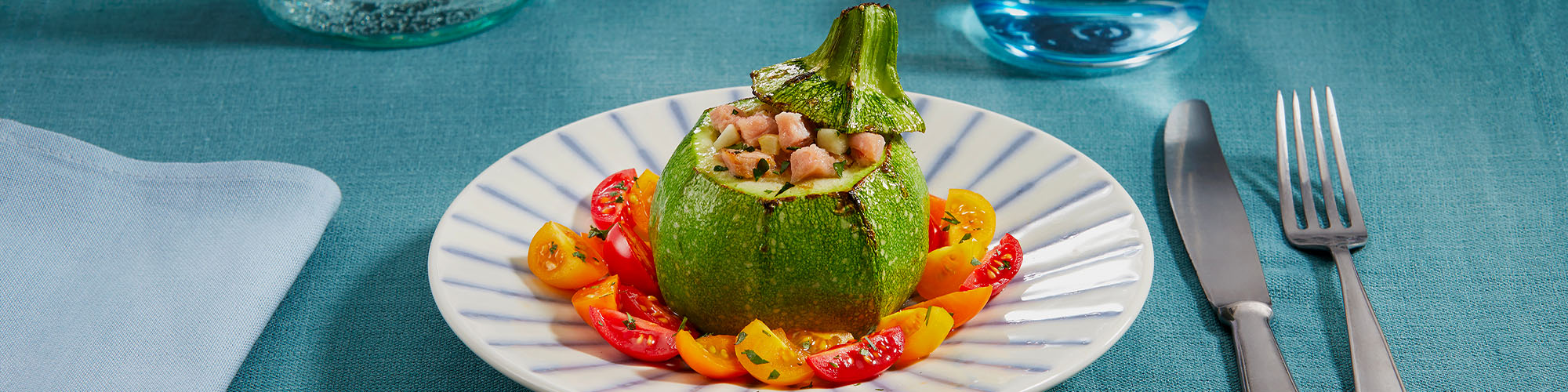 Zucchine Ripiene di Tonno