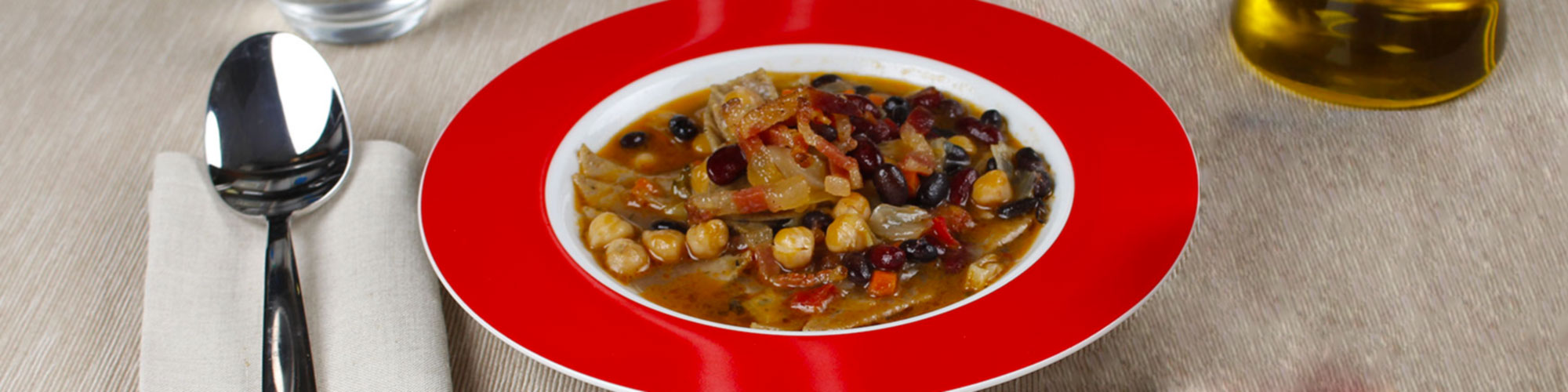 Ricetta Zuppissima di legumi e maltagliati - Ricette Findus							