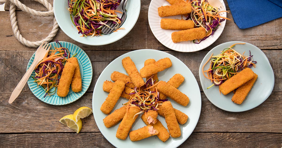 Bastoncini di Salmone con julienne di verdure - Ricette Findus