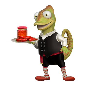 Carletto con peperoncini in mano - Findus