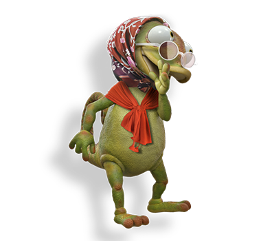 Carletto con foulard e occhiali - Findus