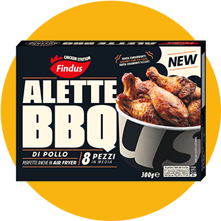 Alette BBQ di pollo - Chicken station Carletto Findus