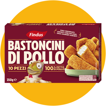 bastoncini di pollo Findus Carletto