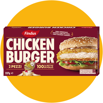 chicken burger - Carletto Findus