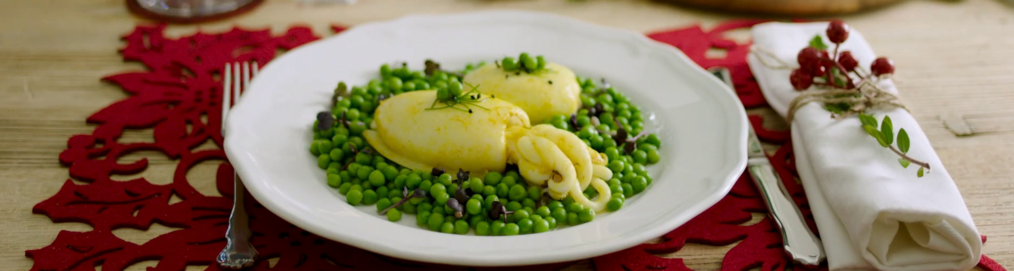 Seppie con Piselli – Ricette Findus 