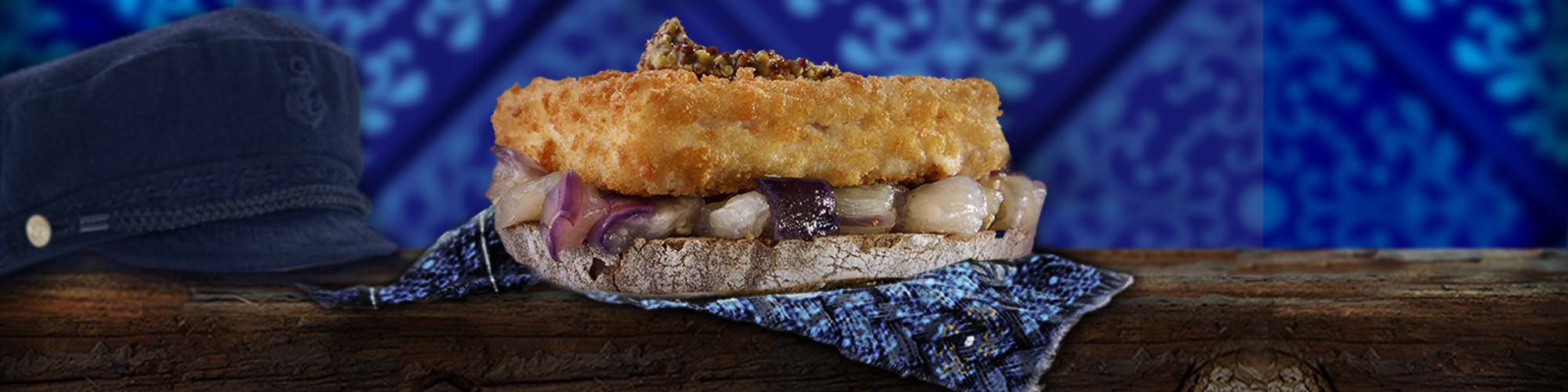 Fish Burger con Senape e Melanzane - Ricetta Findus