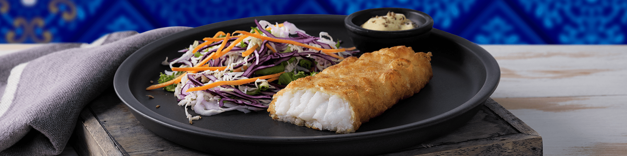 Fiori di Merluzzo con insalata coleslaw – ricetta Findus 