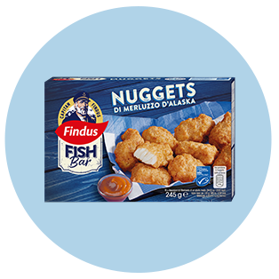 nuggets di merluzzo - Fish bar capitan findus